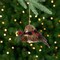 Northlight Woodland Baby Bird with Plaid Winter Scarf Christmas Ornament - 5.5"